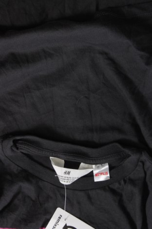 Tricou pentru copii H&M, Mărime 12-13y/ 158-164 cm, Culoare Gri, Preț 24,67 Lei