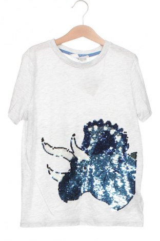 Kinder T-Shirt H&M, Größe 8-9y/ 134-140 cm, Farbe Grau, Preis 3,61 €