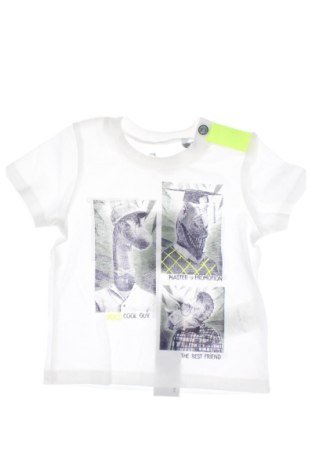 Dziecięcy T-shirt IKKS, Rozmiar 1-2m/ 50-56 cm, Kolor Biały, Cena 93,82 zł