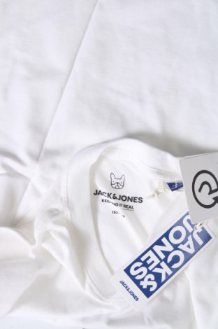 Kinder T-Shirt Jack & Jones, Größe 11-12y/ 152-158 cm, Farbe Weiß, Preis € 8,51