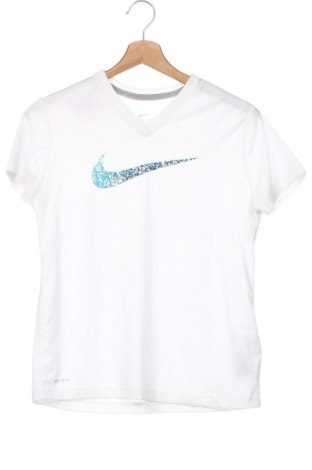 Kinder T-Shirt Nike, Größe 13-14y/ 164-168 cm, Farbe Weiß, Preis 7,66 €