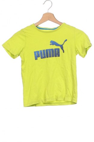 Παιδικό μπλουζάκι PUMA, Μέγεθος 7-8y/ 128-134 εκ., Χρώμα Πράσινο, Τιμή 6,14 €