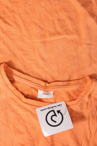 Детска тениска S.Oliver, Размер 12-13y/ 158-164 см, Цвят Оранжев, Цена 11,25 лв.