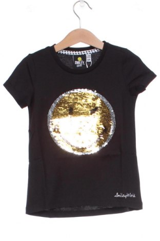 Tricou pentru copii Smiley World, Mărime 2-3y/ 98-104 cm, Culoare Negru, Preț 22,32 Lei