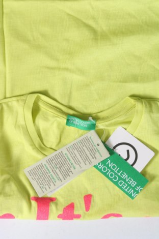 Kinder T-Shirt United Colors Of Benetton, Größe 12-13y/ 158-164 cm, Farbe Grün, Preis 8,51 €