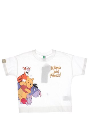 Kinder T-Shirt United Colors Of Benetton, Größe 3-4y/ 104-110 cm, Farbe Weiß, Preis € 7,65