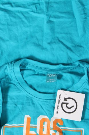 Tricou pentru copii Y.F.K., Mărime 10-11y/ 146-152 cm, Culoare Albastru, Preț 24,67 Lei