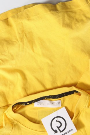 Tricou pentru copii Zara, Mărime 6-7y/ 122-128 cm, Culoare Galben, Preț 12,50 Lei