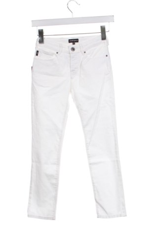 Dziecięce jeansy Emporio Armani, Rozmiar 6-7y/ 122-128 cm, Kolor Biały, Cena 278,54 zł