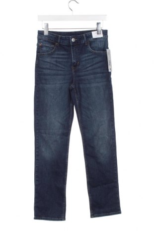 Dziecięce jeansy H&M, Rozmiar 13-14y/ 164-168 cm, Kolor Niebieski, Cena 73,41 zł