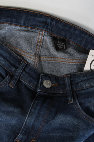 Dziecięce jeansy H&M, Rozmiar 14-15y/ 168-170 cm, Kolor Niebieski, Cena 44,58 zł
