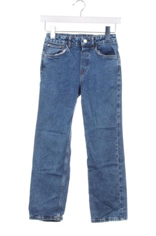 Dětské džíny  H&M, Velikost 8-9y/ 134-140 cm, Barva Modrá, Cena  247,00 Kč
