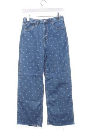 Dziecięce jeansy H&M, Rozmiar 15-18y/ 170-176 cm, Kolor Niebieski, Cena 45,81 zł