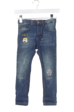 Dziecięce jeansy Minoti, Rozmiar 3-4y/ 104-110 cm, Kolor Niebieski, Cena 45,60 zł