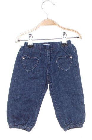 Dziecięce jeansy Vertbaudet, Rozmiar 3-6m/ 62-68 cm, Kolor Niebieski, Cena 44,58 zł
