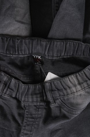 Dziecięce jeansy Y.F.K., Rozmiar 13-14y/ 164-168 cm, Kolor Szary, Cena 40,94 zł