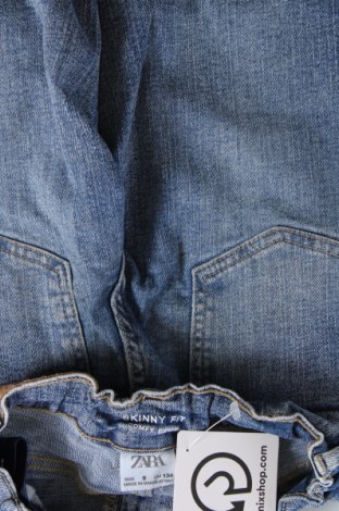 Dětské džíny  Zara, Velikost 8-9y/ 134-140 cm, Barva Modrá, Cena  134,00 Kč