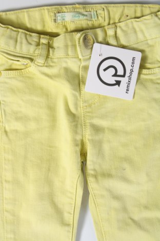 Детски дънки Zara, Размер 12-18m/ 80-86 см, Цвят Жълт, Цена 10,56 лв.