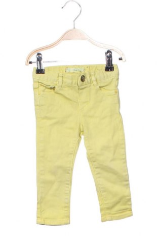 Detské džínsy  Zara, Veľkosť 12-18m/ 80-86 cm, Farba Žltá, Cena  5,40 €