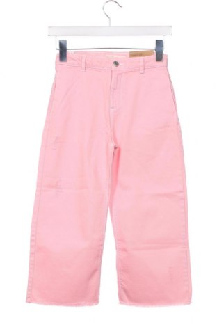 Dziecięce jeansy Zara Kids, Rozmiar 7-8y/ 128-134 cm, Kolor Różowy, Cena 94,38 zł