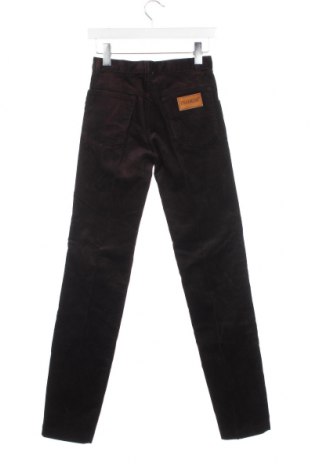 Pantaloni de catifea reiată, pentru copii, Mărime 15-18y/ 170-176 cm, Culoare Maro, Preț 29,01 Lei