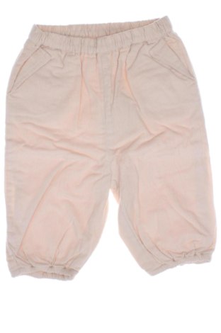Pantaloni de catifea reiată, pentru copii Bonnet A Pompon, Mărime 18-24m/ 86-98 cm, Culoare Ecru, Preț 89,48 Lei