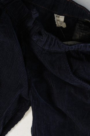 Gyerek kordbársony nadrág H&M, Méret 6-7y / 122-128 cm, Szín Kék, Ár 2 396 Ft