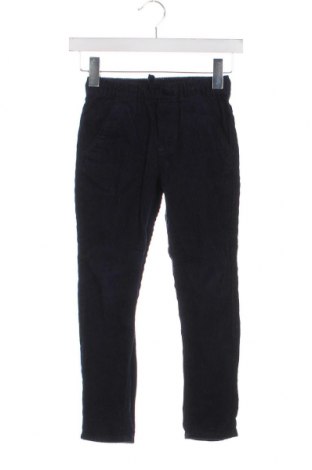 Pantaloni de catifea reiată, pentru copii H&M, Mărime 6-7y/ 122-128 cm, Culoare Albastru, Preț 30,56 Lei