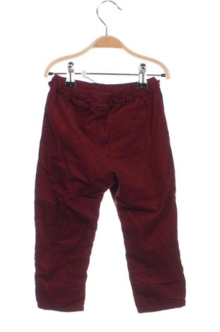 Pantaloni de catifea reiată, pentru copii H&M, Mărime 12-18m/ 80-86 cm, Culoare Roșu, Preț 32,92 Lei