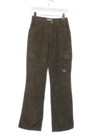 Pantaloni de catifea reiată, pentru copii Quiksilver, Mărime 15-18y/ 170-176 cm, Culoare Verde, Preț 173,11 Lei