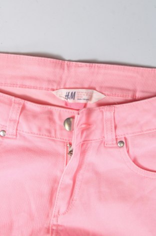 Детски къс панталон H&M, Размер 13-14y/ 164-168 см, Цвят Розов, Цена 7,98 лв.