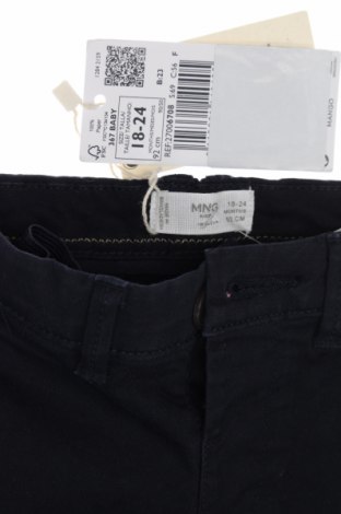 Pantaloni scurți pentru copii Mango, Mărime 18-24m/ 86-98 cm, Culoare Albastru, Preț 20,00 Lei
