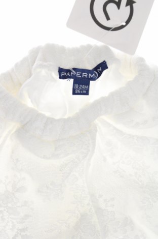 Παιδικό κοντό παντελόνι Papermoon, Μέγεθος 12-18m/ 80-86 εκ., Χρώμα Λευκό, Τιμή 13,15 €