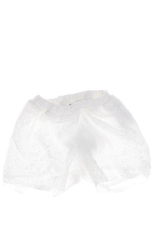 Παιδικό κοντό παντελόνι Papermoon, Μέγεθος 12-18m/ 80-86 εκ., Χρώμα Λευκό, Τιμή 11,83 €