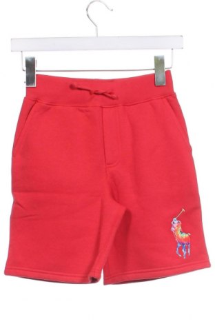 Dětské krátké kalhoty  Polo By Ralph Lauren, Velikost 7-8y/ 128-134 cm, Barva Červená, Cena  1 681,00 Kč
