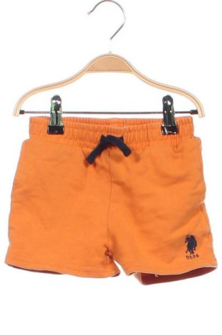 Pantaloni scurți pentru copii U.S. Polo Assn., Mărime 12-18m/ 80-86 cm, Culoare Portocaliu, Preț 46,20 Lei