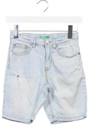 Детски къс панталон United Colors Of Benetton, Размер 7-8y/ 128-134 см, Цвят Син, Цена 12,26 лв.