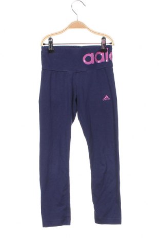 Detské legíny  Adidas, Veľkosť 7-8y/ 128-134 cm, Farba Modrá, Cena  25,93 €