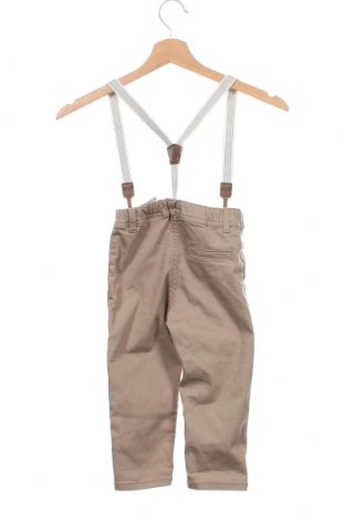 Dziecięce spodnie H&M, Rozmiar 18-24m/ 86-98 cm, Kolor Beżowy, Cena 29,20 zł