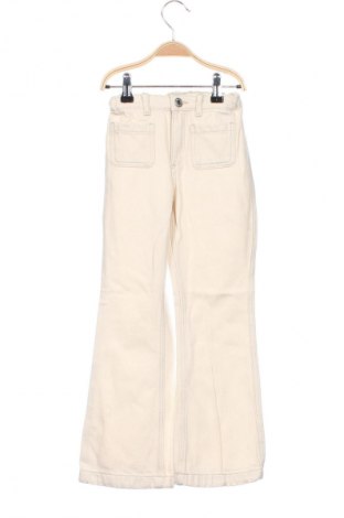 Детски панталон H&M, Размер 6-7y/ 122-128 см, Цвят Екрю, Цена 12,60 лв.