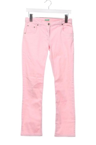 Детски панталон United Colors Of Benetton, Размер 10-11y/ 146-152 см, Цвят Розов, Цена 18,00 лв.
