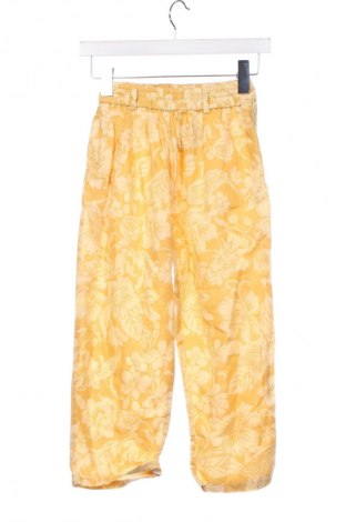 Dětské kalhoty  Zara, Velikost 9-10y/ 140-146 cm, Barva Žlutá, Cena  107,00 Kč