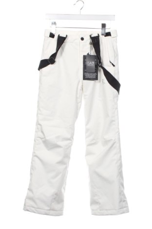 Pantaloni pentru copii pentru sporturi de iarnă Emporio Armani, Mărime 10-11y/ 146-152 cm, Culoare Alb, Preț 677,37 Lei