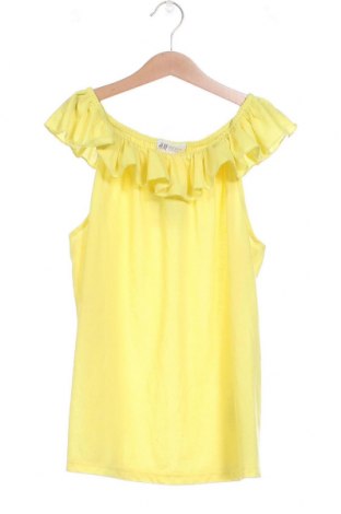 Μπλουζάκι αμάνικο παιδικό H&M, Μέγεθος 15-18y/ 170-176 εκ., Χρώμα Κίτρινο, Τιμή 2,79 €