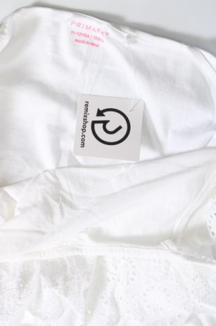 Μπλουζάκι αμάνικο παιδικό Primark, Μέγεθος 10-11y/ 146-152 εκ., Χρώμα Λευκό, Τιμή 3,68 €
