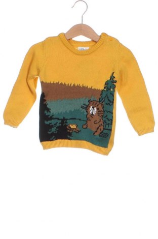 Παιδικό πουλόβερ, Μέγεθος 9-12m/ 74-80 εκ., Χρώμα Κίτρινο, Τιμή 5,17 €