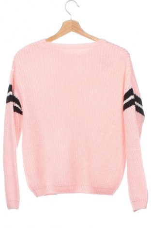 Детски пуловер, Размер 11-12y/ 152-158 см, Цвят Розов, Цена 10,19 лв.