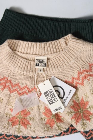 Детски пуловер Bonton, Размер 8-9y/ 134-140 см, Цвят Многоцветен, Цена 55,25 лв.