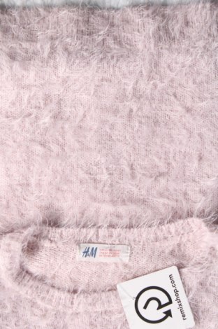 Pulover pentru copii H&M, Mărime 6-7y/ 122-128 cm, Culoare Roz, Preț 26,93 Lei