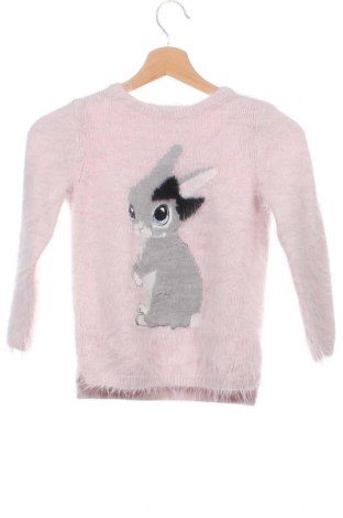 Детски пуловер H&M, Размер 6-7y/ 122-128 см, Цвят Розов, Цена 10,56 лв.